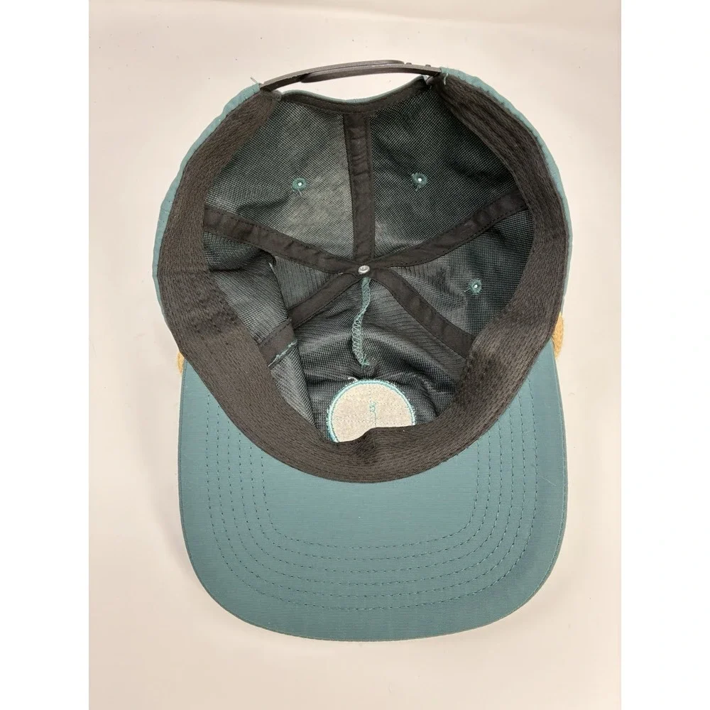 Sun Cruiser Iced Tea‎ Vodka Teal Rope Hat Adjustable Snapback Cap Retro Style